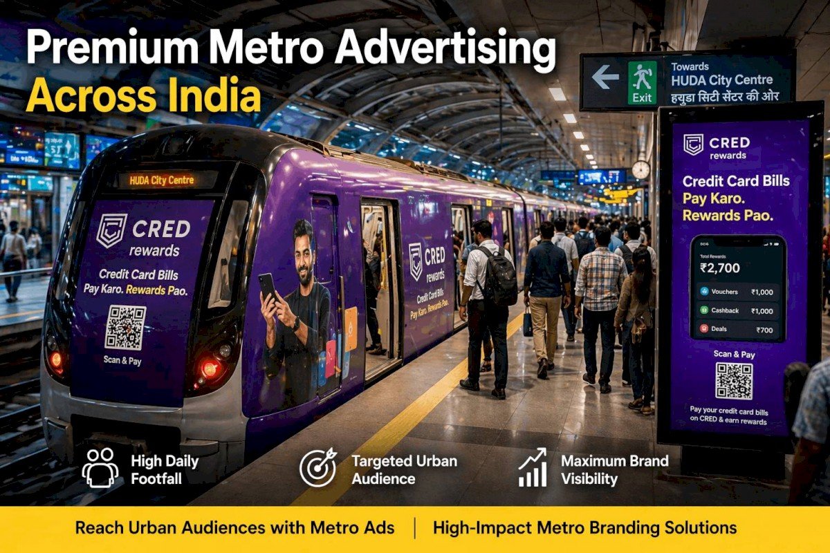Metro Train Advertising in India: The Ultimate Guide to Metro Branding, Platform Ads & High-Impact